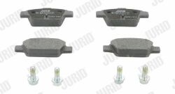 Колодки гальмові задні Fiat Stilo, Bravo 1.2 16V–2.4 20V 2001– Колодки гальмові задні Fiat Stilo, Bravo 1.2 16V–2.4 20V 2001–