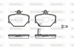 Гальмівні колодки пер. City Coupe/Crossblade/Fortwo (98-14)