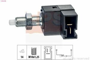 EPS HYUNDAI Вимикач STOP-сигналів Elantra 00-, i10/i20/i30