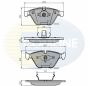 CBP02033 Comline - Тормозные колодки для дисков, фото 1 - интернет-магазин Auto-Mechanic