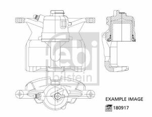 Тормозной суппорт передний правый на FORD RANGER -02