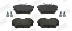 Тормозные колодки задние Nissan Primastar, Trafic II 1.9–2.5dCi 2001–