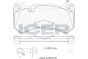 Колодки тормозные (передние) Audi A6 08-18/A7 13-18 (+датчики), фото 1 - интернет-магазин Auto-Mechanic