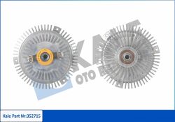 Вискомуфта вентилятора радиатора Mercedes-Benz W124/W126 2.8/3.6