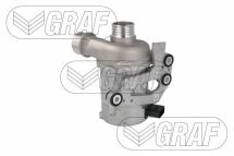 Помпа води BMW 5 (F10/F11)/X3 (F25) 3.0 N52/N53 09- (8 лоп) (электрическая)