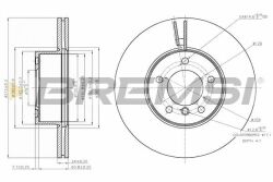 Гальмівний диск перед. BMW 1 (F20/F21)/3 (E90/F30/F80)/X1 (E84) 04- (312x24) Гальмівний диск перед. BMW 1 (F20/F21)/3 (E90/F30/F80)/X1 (E84) 04- (312x24)