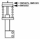 SM5475 KYB - Опора стойки амортизатора