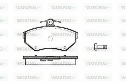 Гальмівні колодки пер. AUDI A4/SEAT CORDOBA/VW PASSAT 1.6-1.9DH 94-02 (TRW) Гальмівні колодки пер. AUDI A4/SEAT CORDOBA/VW PASSAT 1.6-1.9DH 94-02 (TRW)