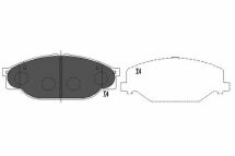 Гальмівні колодки передні Toyota Hiace 89–95