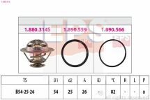 Термостат (Made in Italy!)  с прокладкой Ducato,Iveco Daily II,III,Citroen Jumper,Peugeot,Opel Movano,Renault Master II 2.5/2.8d