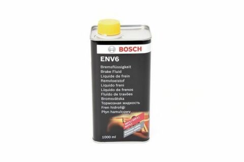 Рідина гальмівна DOT3/DOT4/DOT5.1 (1L) ENV6 (металева канистра)