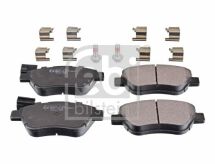 Гальмівні колодки передні (з датчиком + установочний комплект) Citroën Nemo, Fiat Fiorino, Peugeot 2007–