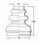 Пильовик привідного вала