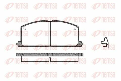 TOYOTA Тормозные колодки передн.Carina II,Corolla,Camry,Corona