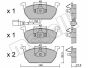 Колодки тормозные (передние) Seat Leon/Skoda Octavia IV/V/VW Golf VII 12- (+датчик), фото 14 - интернет-магазин Auto-Mechanic