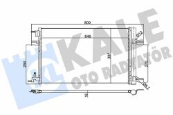 OPEL Радиатор кондиционера Astra J,Insignia A,Zafira Tourer,Chevrolet Cruze
