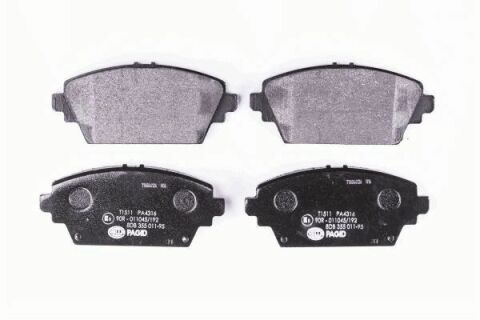 Колодки гальмівні передні Nissan Primera 02- (TRW) Колодки гальмівні передні Nissan Primera 02- (TRW)