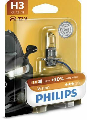 Лампа H3 Vision (30%) 12V 55W PK22s Blst. 1 PC.