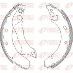 Колодки тормозные барабанные mondeo 1.6-2.0 93-228,6x44