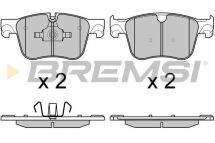 Тормозные колодки пер. C4 Picasso II/308 II 13- (Ate - Teves)