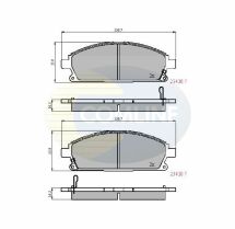 тормозные колодки к дискам