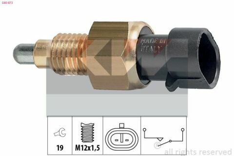 560 073 KW Датчик заднього ходу (аналог EPS 1.860.073/Facet 7.6073 )