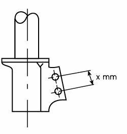 Амортизатор передній Clio II/Symbol 98- (масл) (x=58mm)