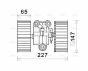 AVA BMW Вентилятор салону 5 E39, X5 E53 96-, Range Rover III 02-, фото 1 - інтерент-магазин Auto-Mechanic