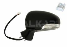 дзеркало в сборе, ліве,електр., асферич., + обогрів під покрас. електр.склад., + пок.поворот.