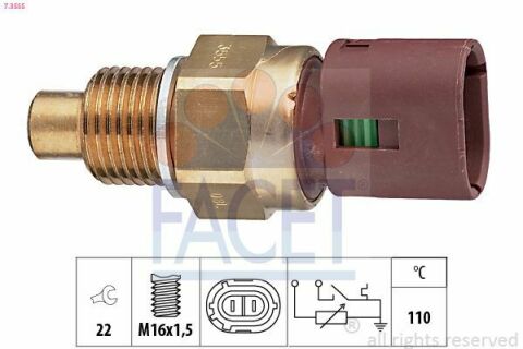 Датчик температуры Master/Movano 2.5/2.8 dCi 98-04