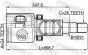 ШРУС FEBEST 2711V70RH VOLVO V50 2004-2011#36000559, фото 2 - интернет-магазин Auto-Mechanic