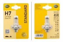 H7 12V 55W Лампа розжарювання STANDARD (блістер) H7 12V 55W Лампа розжарювання STANDARD (блістер)