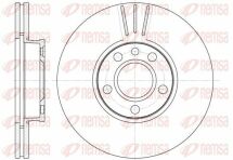 Диск тормозной перед. (вентил.) VW T4, Sharan 00-FORD SEAT (300*26)