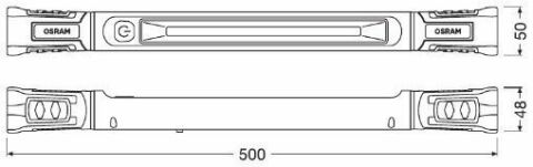 Ліхтар світлодіодний Osram LEDinspect UTILITY1000