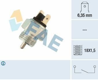 Датчик увімкнення заднього ходу VW Passat/Jetta/Audi 80/100 72-90 (M18x1.5)