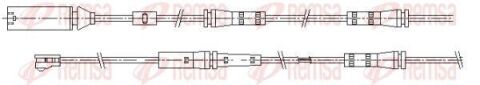 Датчик износа задн. колодок G11