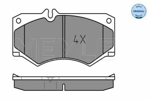 Колодки тормозные (передние) MB 207-410D