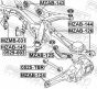 Болт з ексцентриком Mazda CX-9 07-, фото 2 - інтерент-магазин Auto-Mechanic