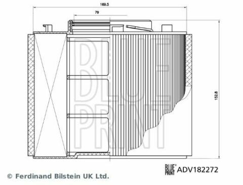 Фильтр воздушный Audi A4/A5/Q5 2.0D/2.0H 15-