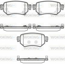 Гальмівні колодки зад. Mazda 6 2.0-2.5 12- Гальмівні колодки зад. Mazda 6 2.0-2.5 12-