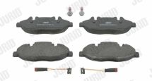 Гальмівні колодки передн.Vito,Viano 03- (сист.BOSCH)