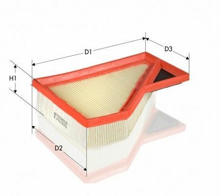 Фільтр повітряний Mini Cooper/One 1.6 01-08 Фільтр повітряний Mini Cooper/One 1.6 01-08