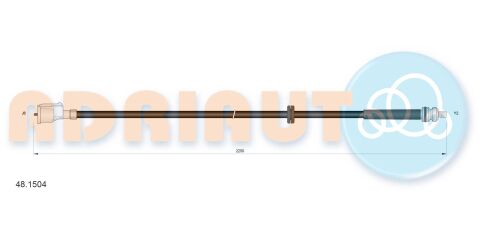 Трос спідометра sj410 1.0/1.3 81-91