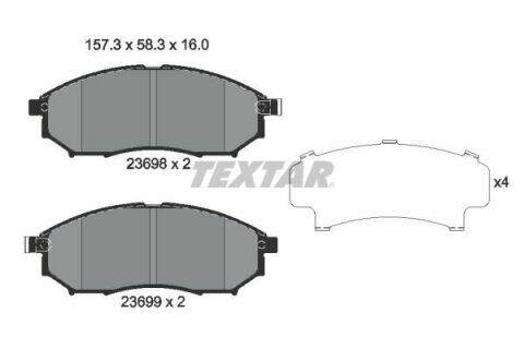 Колодки тормозные (передние) Renault Koleos 08-/Nissan Qashqai 07-14/Pathfinder/NP300 05-(Sumitomo)