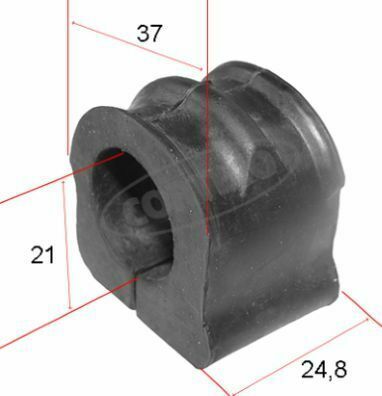 Втулка стабилизатора (переднего) Audi A3/TT/Skoda Octavia/Bora/VW Golf (d=21mm)