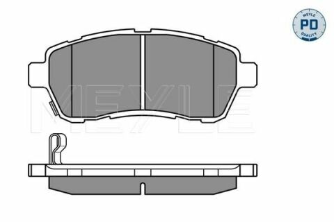 Колодки гальмівні (передні) Ford Fiesta 08- (TRW)