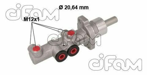 Головний циліндр гальмівний CORDOBA 02-06, IBIZA III 02-06, 03-09, SKODA FABIA I 99-02, VW POLO 02-07, POLO IV 02-12 SEAT