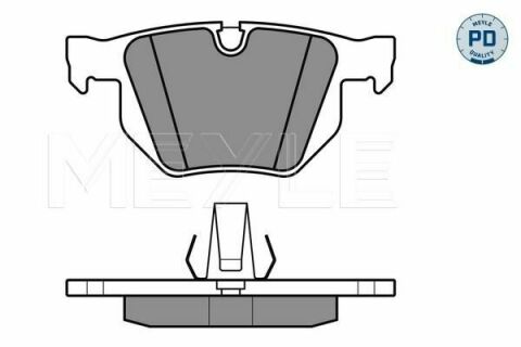 Колодки гальмівні (задні) BMW 7 (E65/E66/E67) 01-08 (Ate)