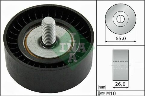 Ролик генератора VW Passat 3.2 FSI 96-14 (паразитний) (65x26) Ролик генератора VW Passat 3.2 FSI 96-14 (паразитний) (65x26)