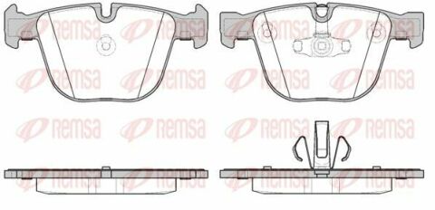 BMW Тормозные колодки задн.5 Gran Turismo F07,7 F01-04 08-